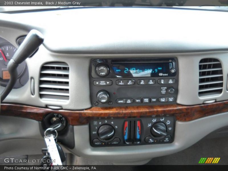 Black / Medium Gray 2003 Chevrolet Impala