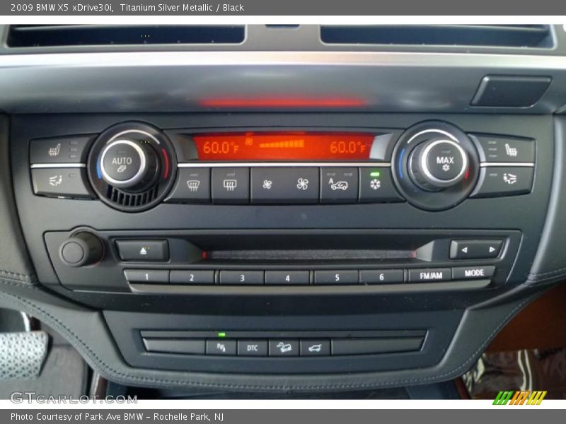 Titanium Silver Metallic / Black 2009 BMW X5 xDrive30i