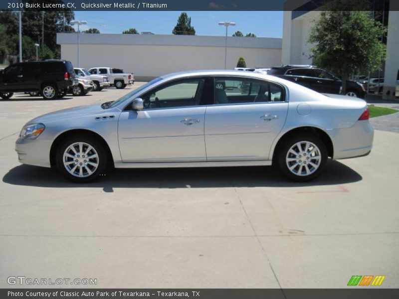 Quicksilver Metallic / Titanium 2010 Buick Lucerne CX