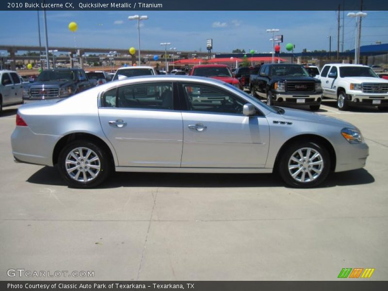 Quicksilver Metallic / Titanium 2010 Buick Lucerne CX