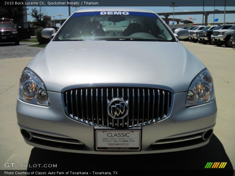 Quicksilver Metallic / Titanium 2010 Buick Lucerne CX