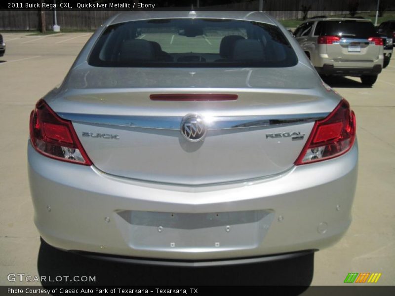 Quicksilver Metallic / Ebony 2011 Buick Regal CXL