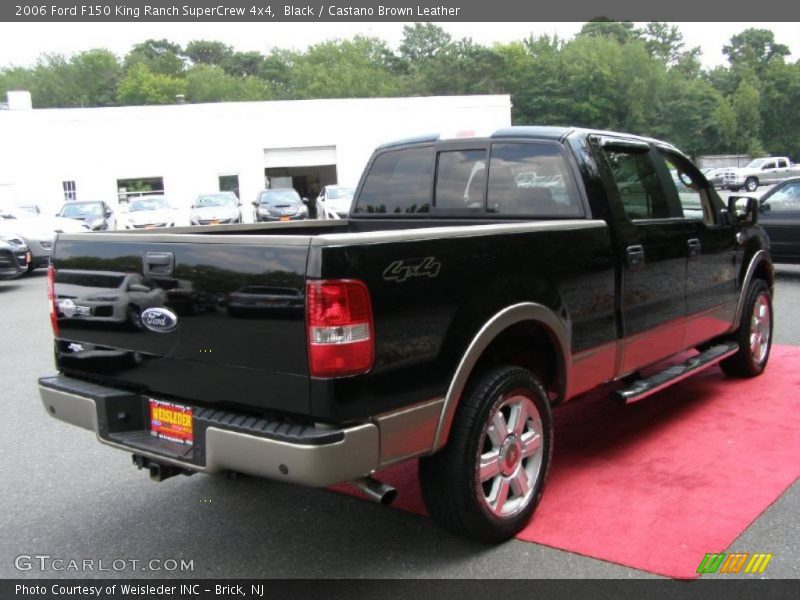 Black / Castano Brown Leather 2006 Ford F150 King Ranch SuperCrew 4x4