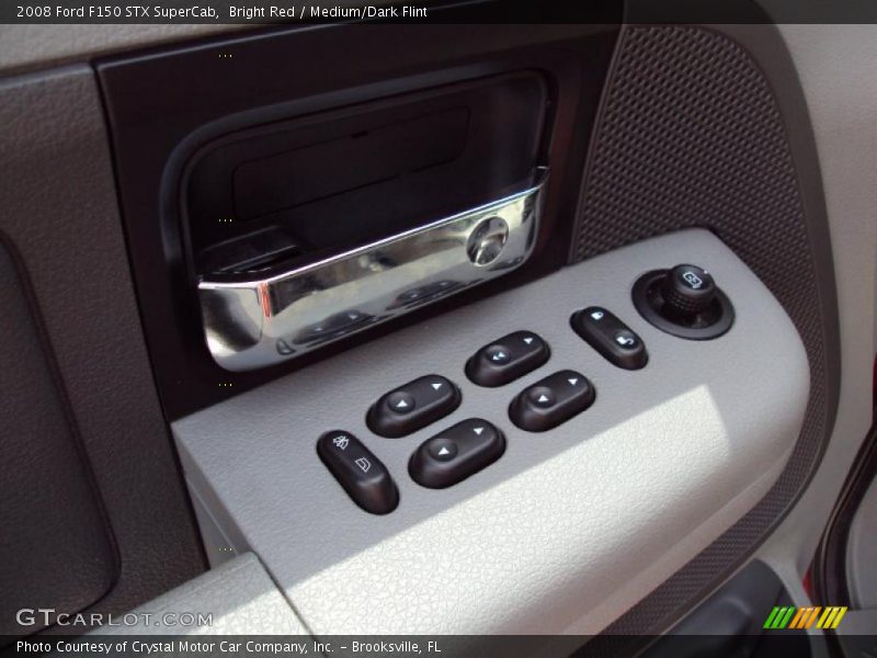 Bright Red / Medium/Dark Flint 2008 Ford F150 STX SuperCab