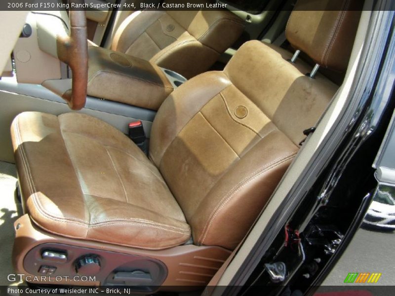 Black / Castano Brown Leather 2006 Ford F150 King Ranch SuperCrew 4x4