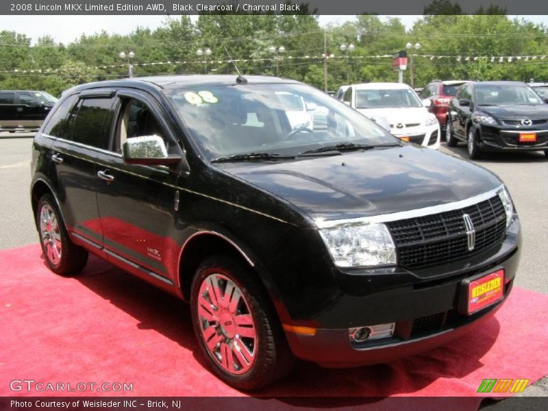Black Clearcoat / Charcoal Black 2008 Lincoln MKX Limited Edition AWD