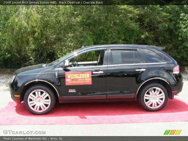 Black Clearcoat / Charcoal Black 2008 Lincoln MKX Limited Edition AWD