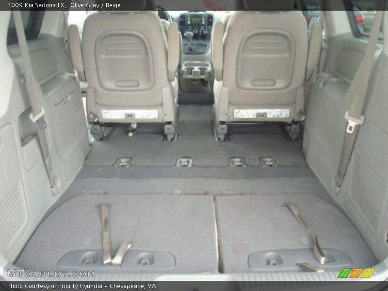 Olive Gray / Beige 2009 Kia Sedona LX
