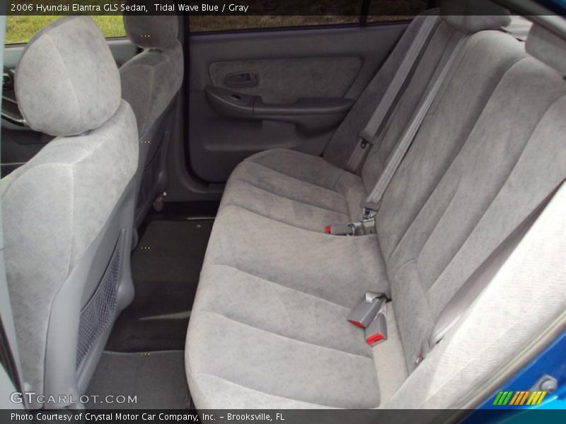 Tidal Wave Blue / Gray 2006 Hyundai Elantra GLS Sedan