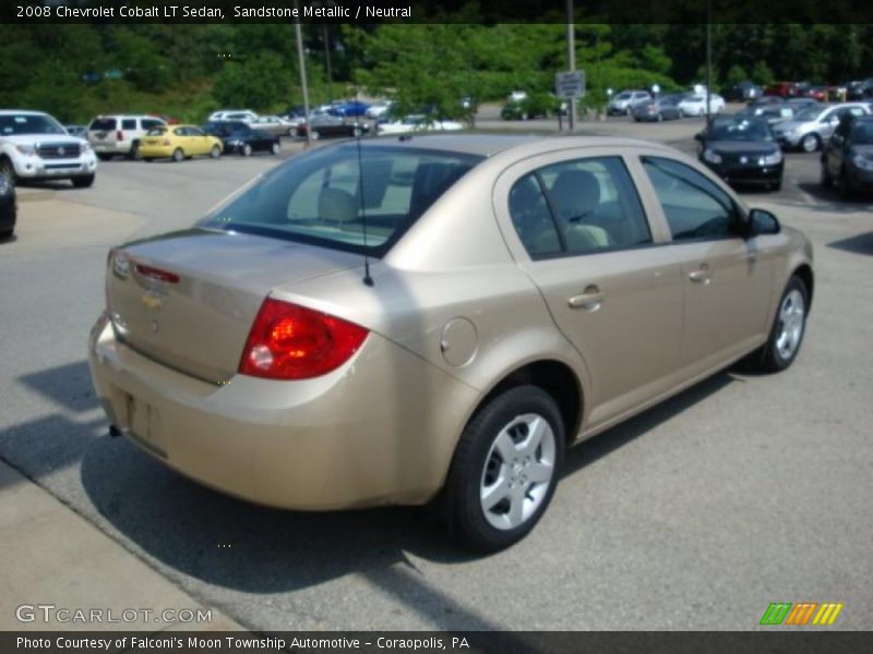 Sandstone Metallic / Neutral 2008 Chevrolet Cobalt LT Sedan