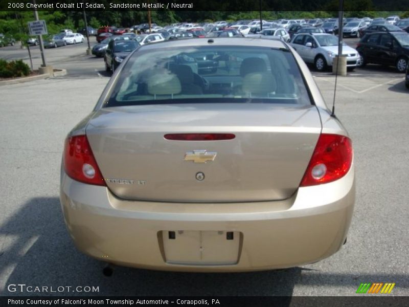 Sandstone Metallic / Neutral 2008 Chevrolet Cobalt LT Sedan