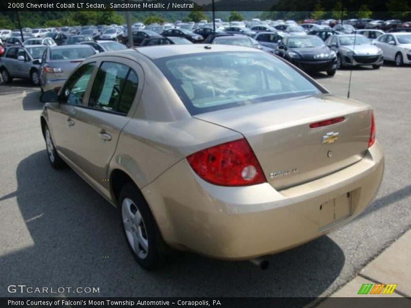 Sandstone Metallic / Neutral 2008 Chevrolet Cobalt LT Sedan