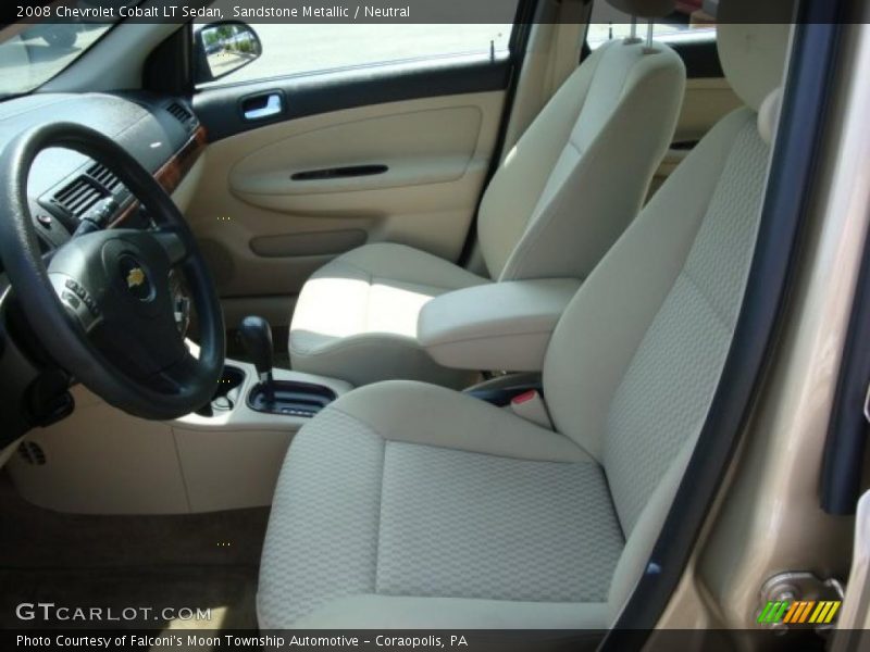 Sandstone Metallic / Neutral 2008 Chevrolet Cobalt LT Sedan