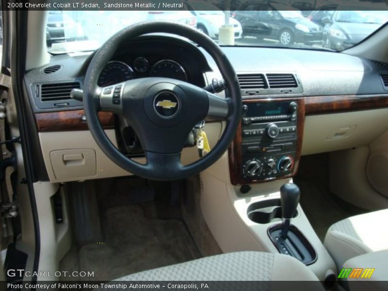 Sandstone Metallic / Neutral 2008 Chevrolet Cobalt LT Sedan