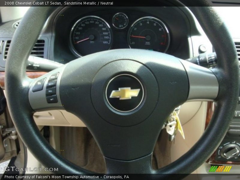 Sandstone Metallic / Neutral 2008 Chevrolet Cobalt LT Sedan