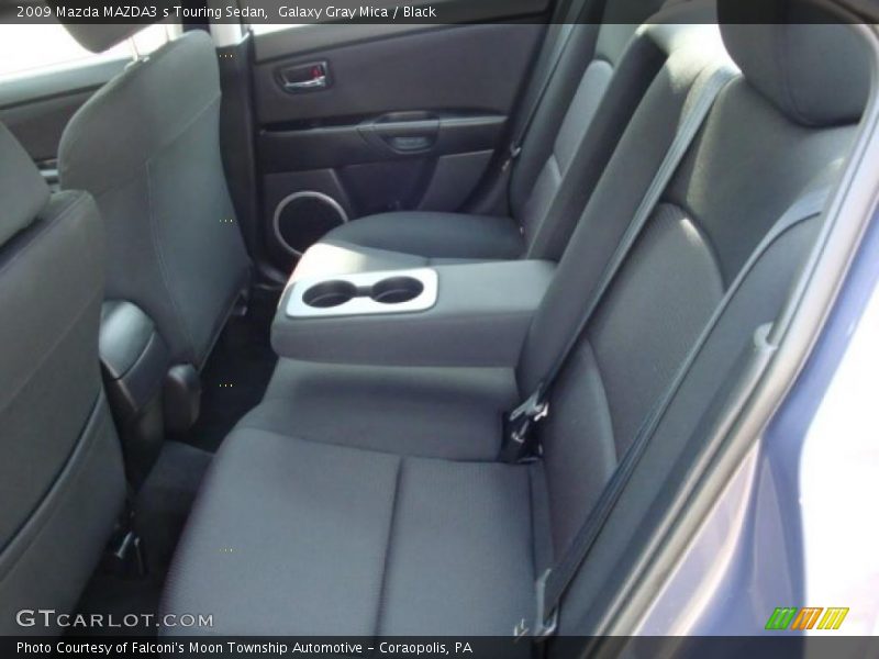 Galaxy Gray Mica / Black 2009 Mazda MAZDA3 s Touring Sedan