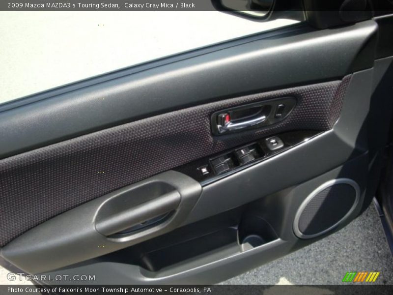 Galaxy Gray Mica / Black 2009 Mazda MAZDA3 s Touring Sedan