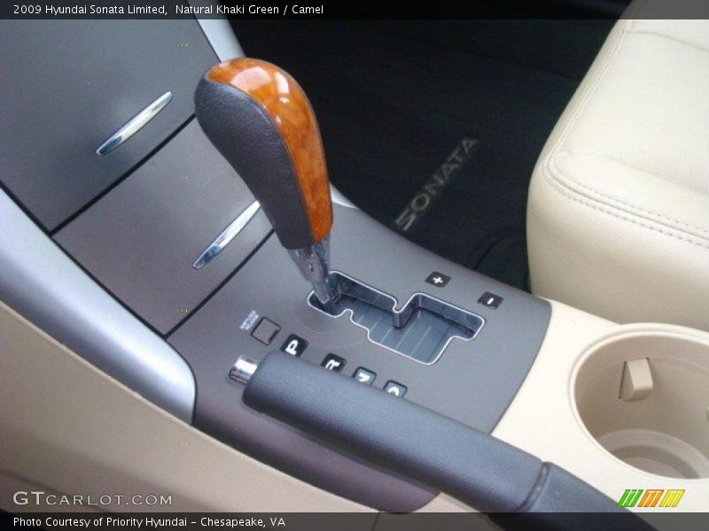 Natural Khaki Green / Camel 2009 Hyundai Sonata Limited