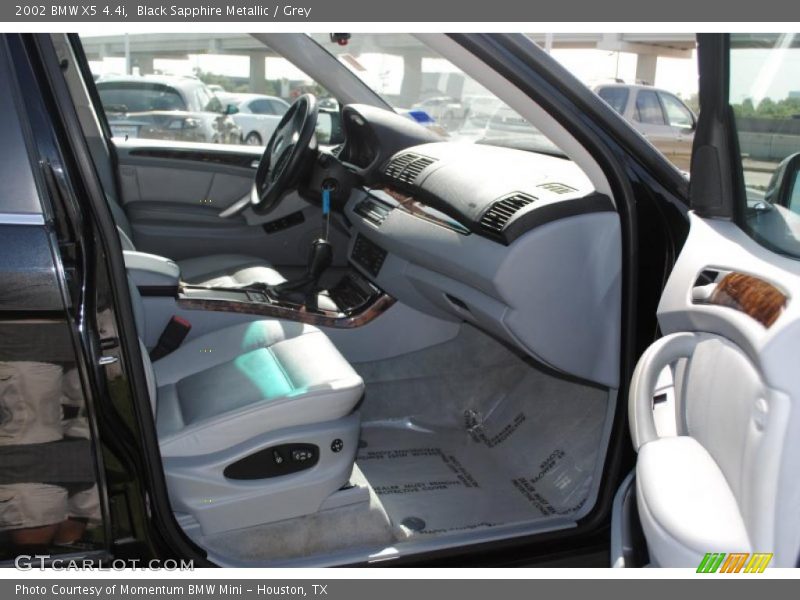 Black Sapphire Metallic / Grey 2002 BMW X5 4.4i
