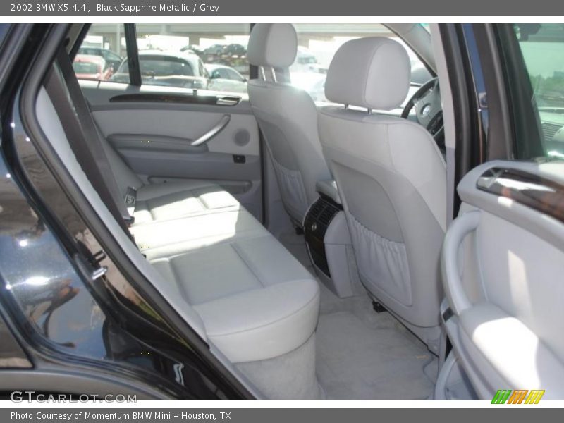 Black Sapphire Metallic / Grey 2002 BMW X5 4.4i