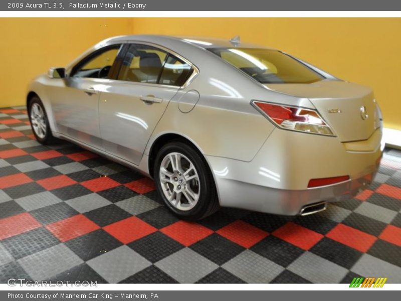 Palladium Metallic / Ebony 2009 Acura TL 3.5