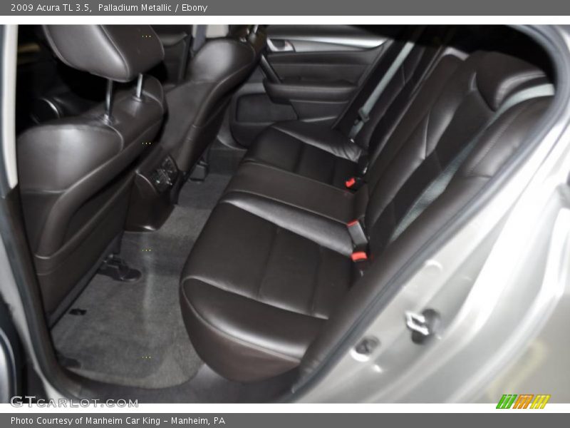 Palladium Metallic / Ebony 2009 Acura TL 3.5