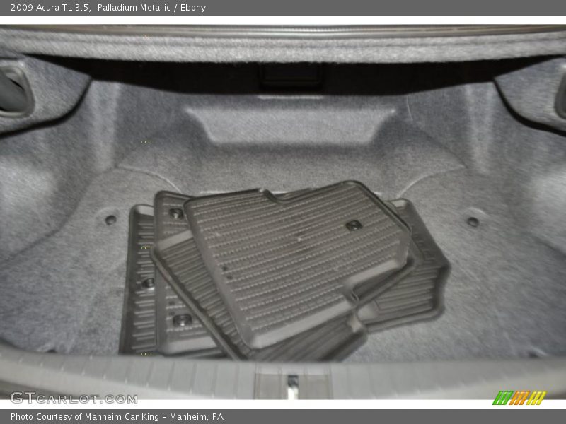 Palladium Metallic / Ebony 2009 Acura TL 3.5