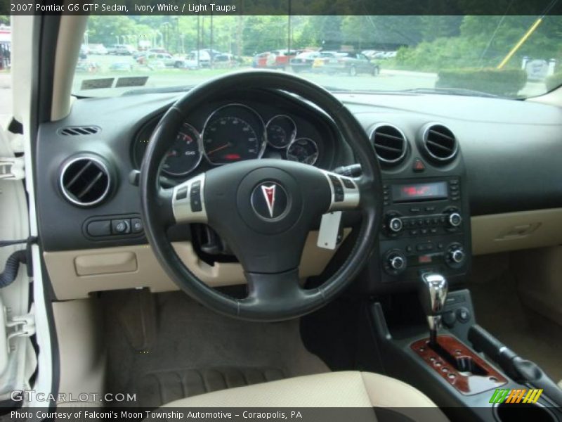 Ivory White / Light Taupe 2007 Pontiac G6 GTP Sedan