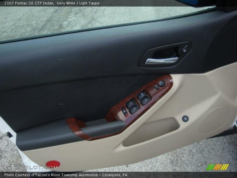 Ivory White / Light Taupe 2007 Pontiac G6 GTP Sedan