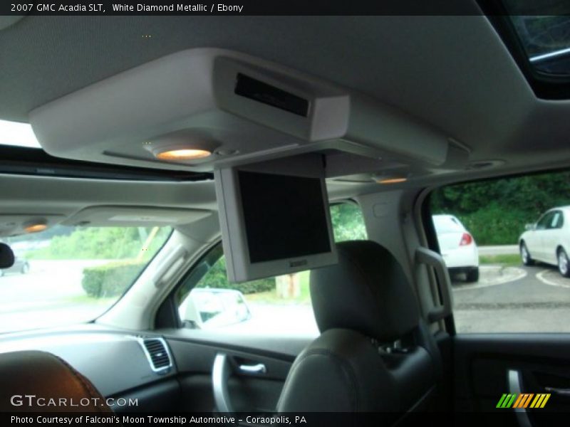 White Diamond Metallic / Ebony 2007 GMC Acadia SLT