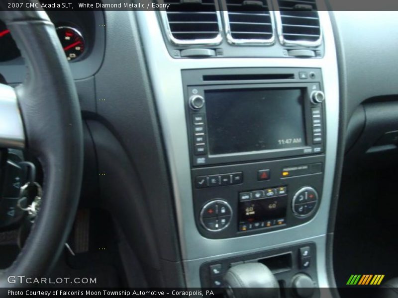 White Diamond Metallic / Ebony 2007 GMC Acadia SLT