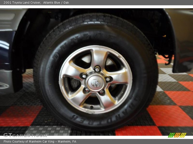 Atlantis Blue / Oak 2001 Toyota Land Cruiser