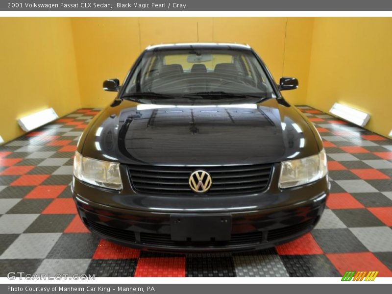 Black Magic Pearl / Gray 2001 Volkswagen Passat GLX Sedan