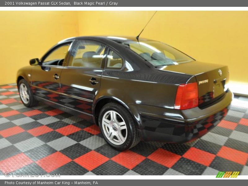 Black Magic Pearl / Gray 2001 Volkswagen Passat GLX Sedan