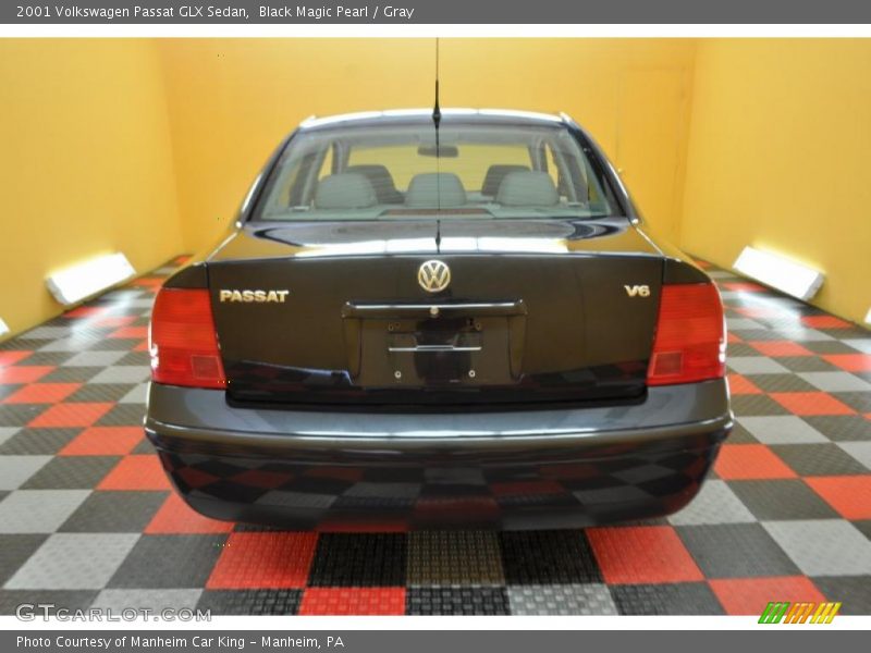 Black Magic Pearl / Gray 2001 Volkswagen Passat GLX Sedan