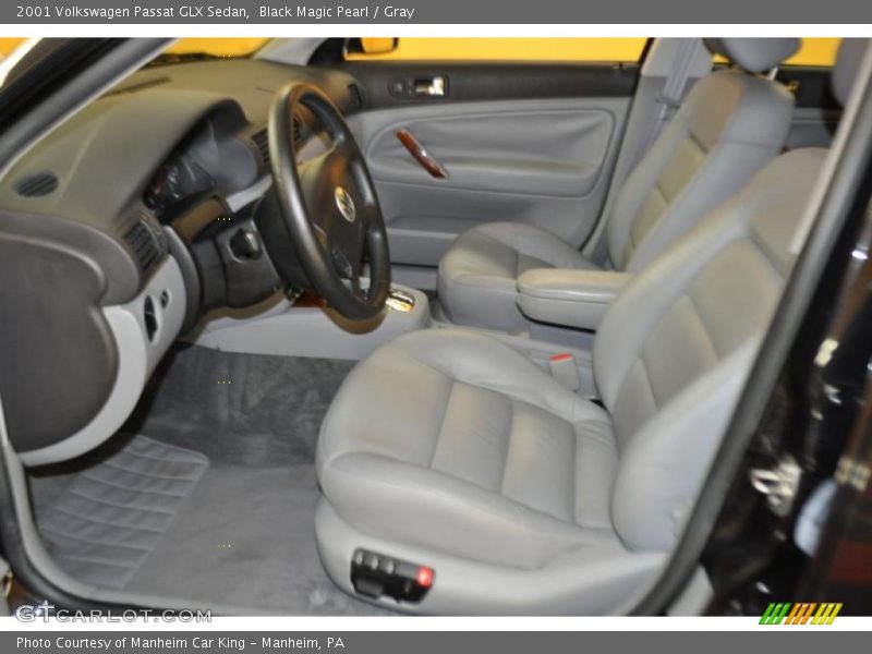 Black Magic Pearl / Gray 2001 Volkswagen Passat GLX Sedan