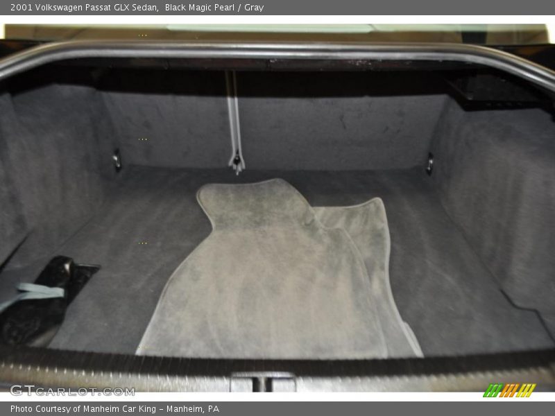 Black Magic Pearl / Gray 2001 Volkswagen Passat GLX Sedan