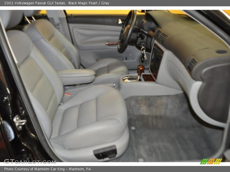Black Magic Pearl / Gray 2001 Volkswagen Passat GLX Sedan