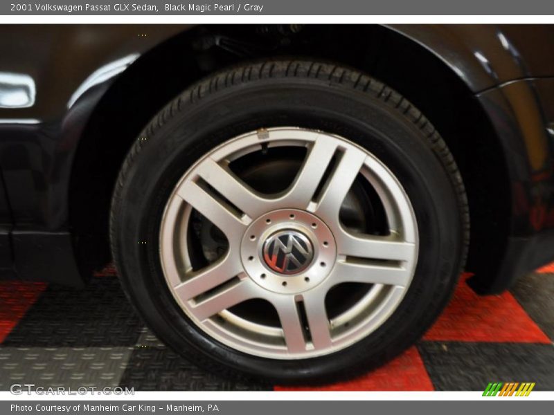 Black Magic Pearl / Gray 2001 Volkswagen Passat GLX Sedan