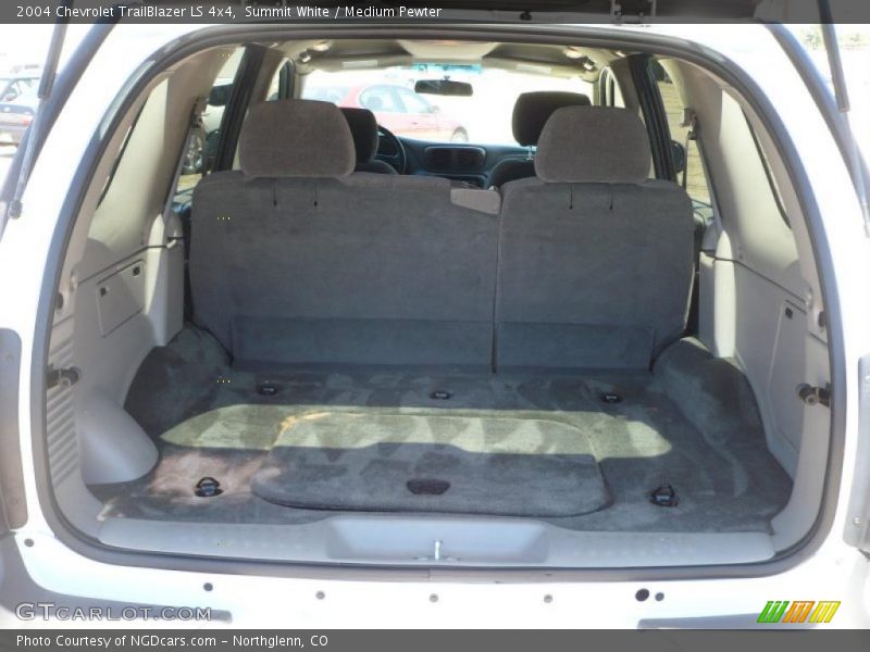 Summit White / Medium Pewter 2004 Chevrolet TrailBlazer LS 4x4