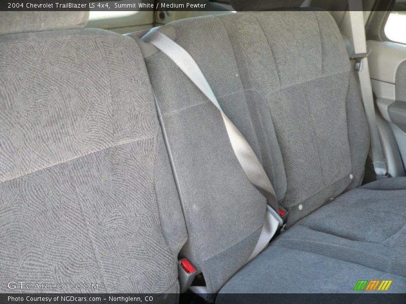 Summit White / Medium Pewter 2004 Chevrolet TrailBlazer LS 4x4