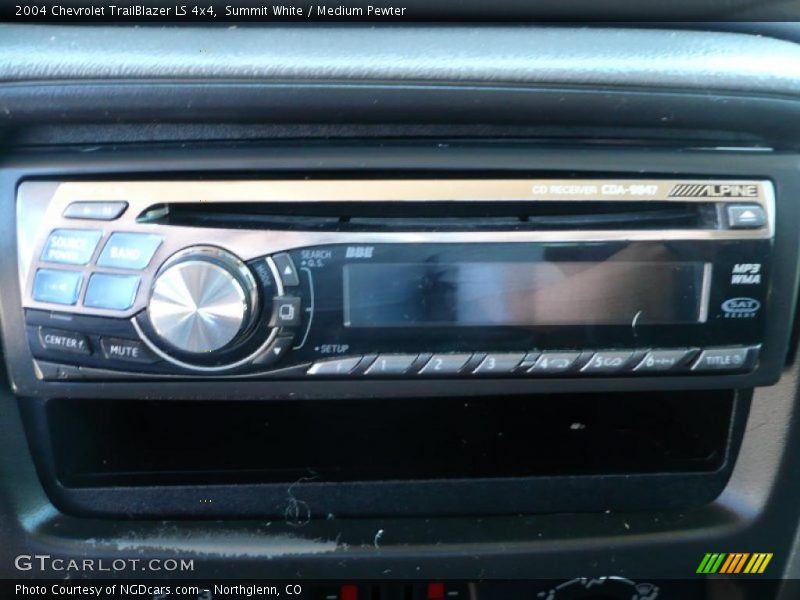 Summit White / Medium Pewter 2004 Chevrolet TrailBlazer LS 4x4
