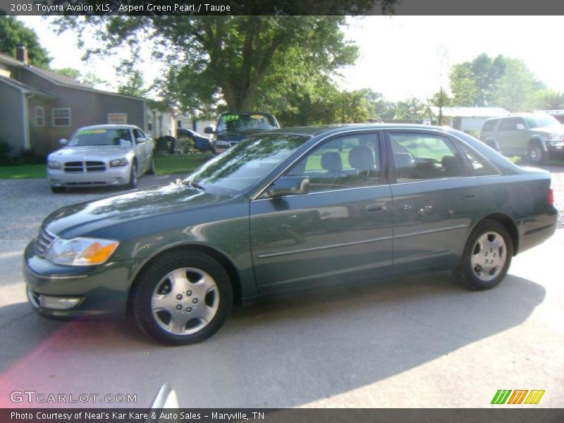 Aspen Green Pearl / Taupe 2003 Toyota Avalon XLS