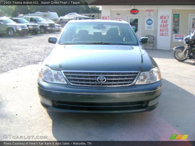 Aspen Green Pearl / Taupe 2003 Toyota Avalon XLS