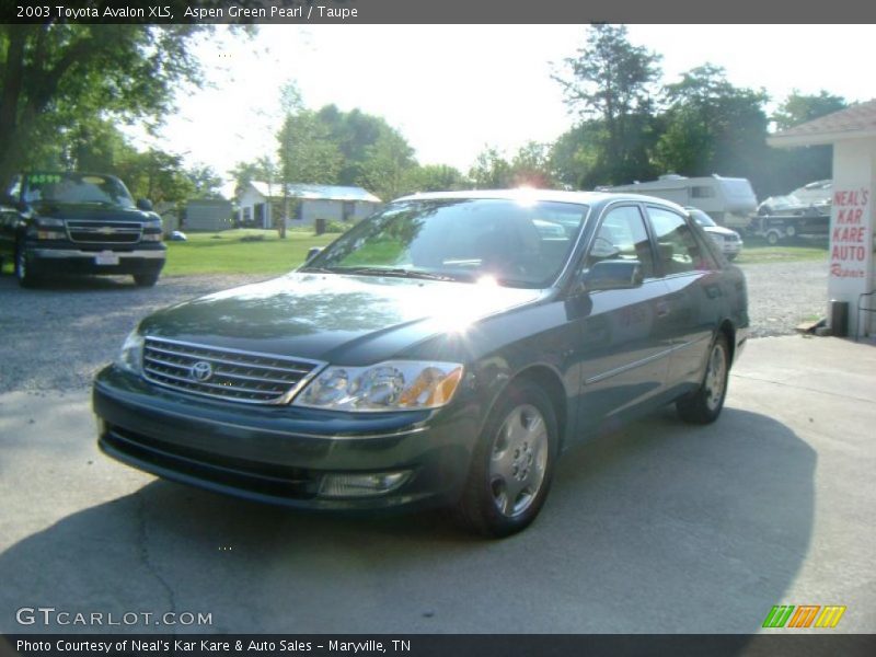 Aspen Green Pearl / Taupe 2003 Toyota Avalon XLS