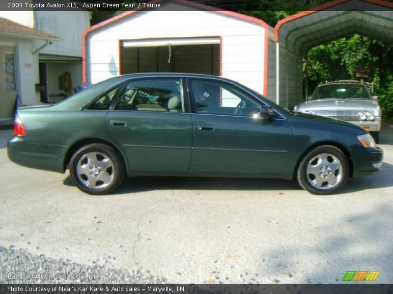 Aspen Green Pearl / Taupe 2003 Toyota Avalon XLS
