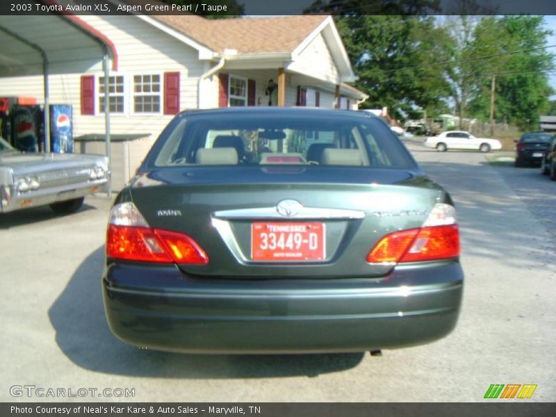 Aspen Green Pearl / Taupe 2003 Toyota Avalon XLS