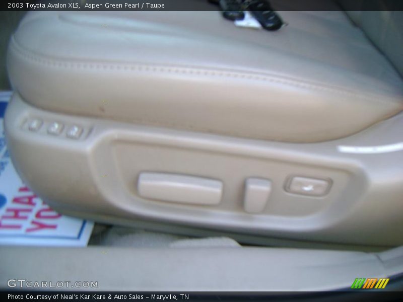 Aspen Green Pearl / Taupe 2003 Toyota Avalon XLS