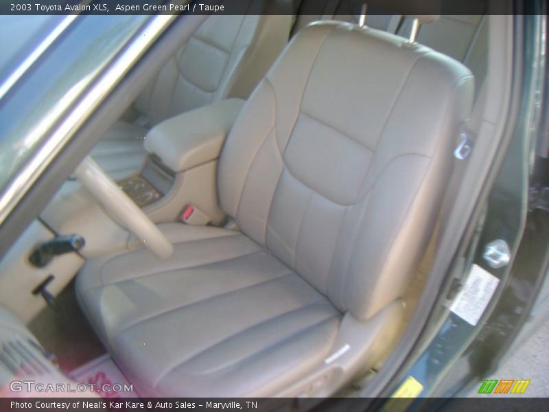 Aspen Green Pearl / Taupe 2003 Toyota Avalon XLS