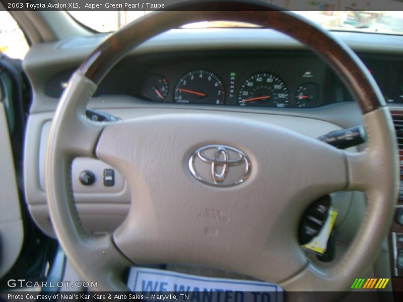 Aspen Green Pearl / Taupe 2003 Toyota Avalon XLS
